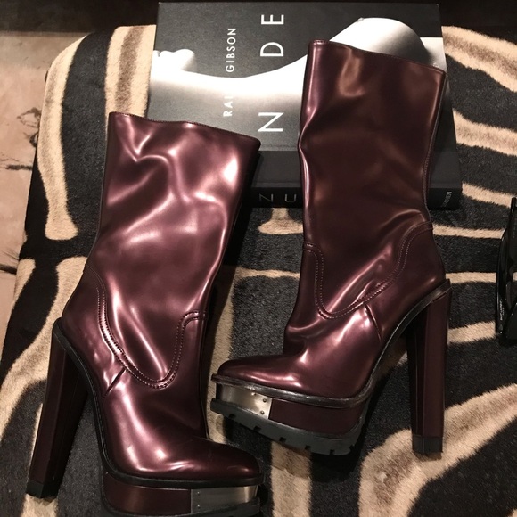 BRIAN ATWOOD high heel bootie very tall 7 - Picture 9 of 9